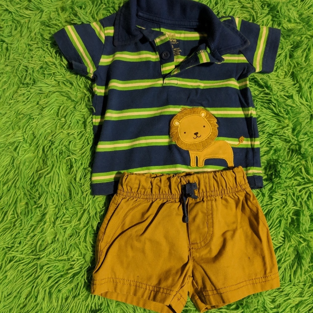 0-3 month baby boy outfit